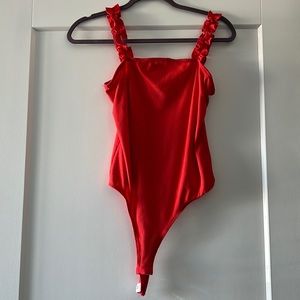 Red Bodysuit
